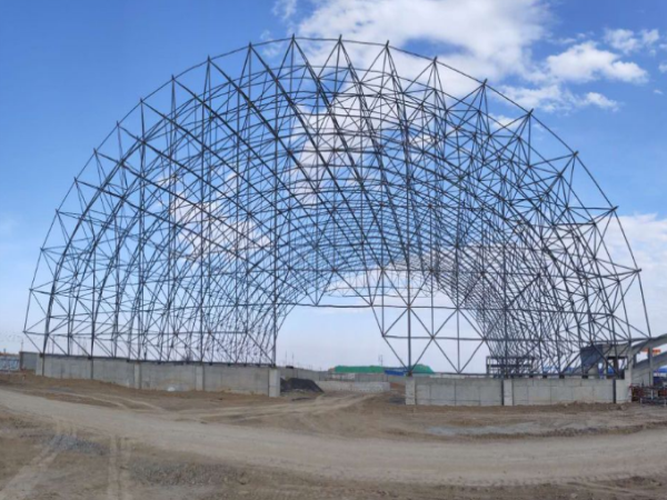 河池体育场网架结构